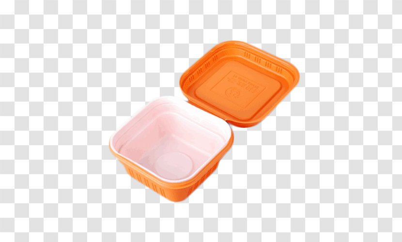 Download - Gratis - Orange Lunchbox Transparent PNG
