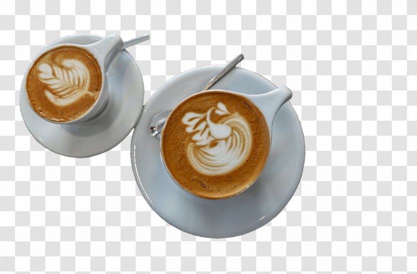 Coffee Cappuccino Espresso Latte Cafe - Drink Transparent PNG