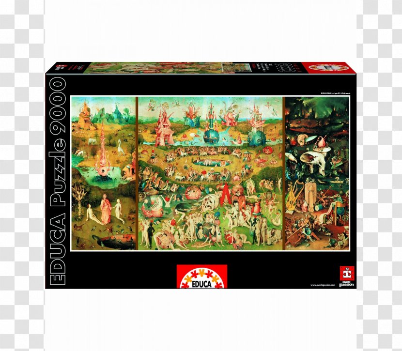 The Garden Of Earthly Delights Jigsaw Puzzles Educa Borràs Biblical - Sum And Product Puzzle - Educação Transparent PNG