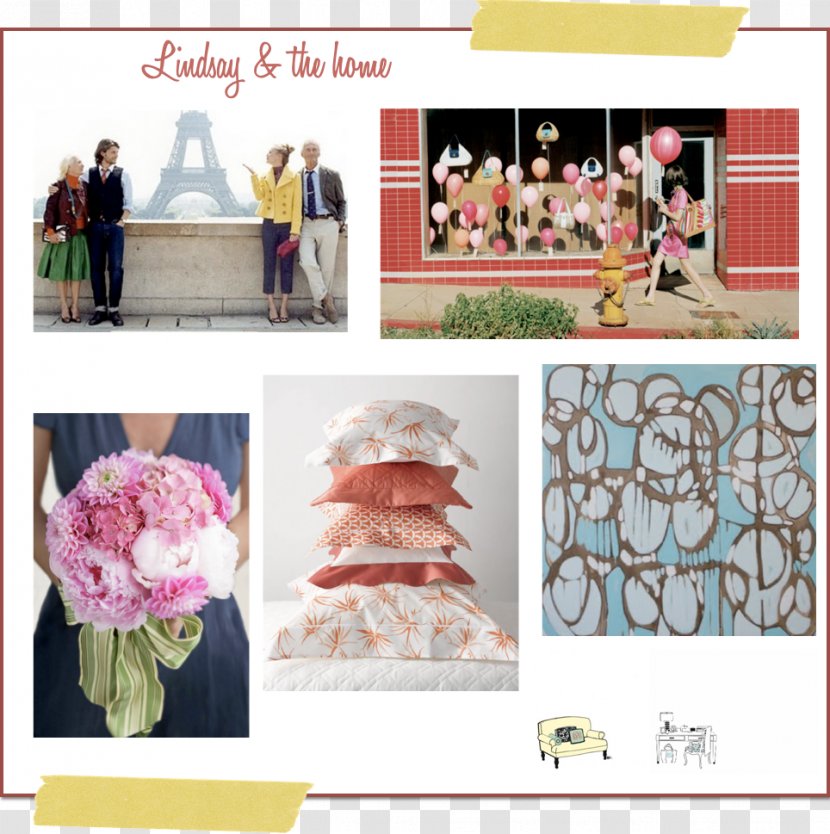 Floral Design Artificial Flower Pink M - Collage - Kate Spade Flowers Transparent PNG