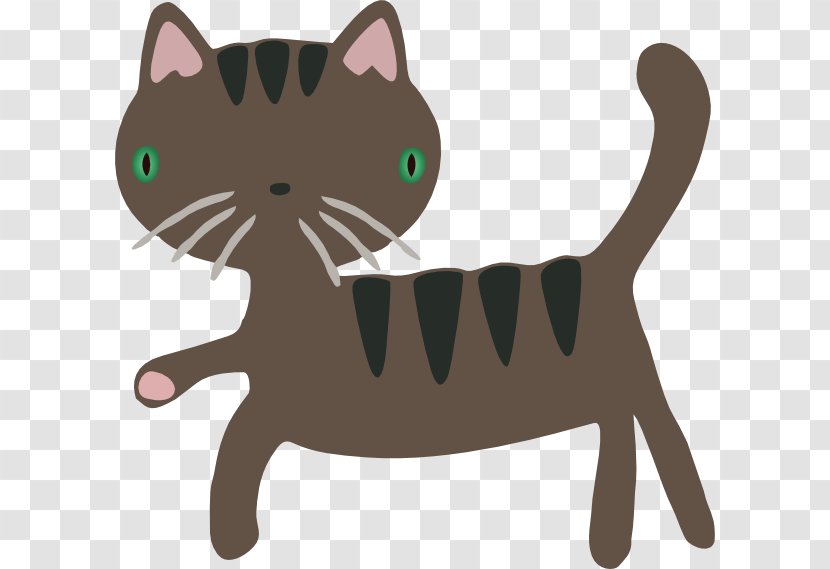 Kitten Sticker Label Clip Art Transparent PNG