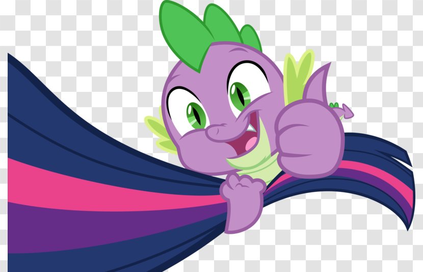 Spike Twilight Sparkle Discovery Family - Watercolor - Silhouette Transparent PNG