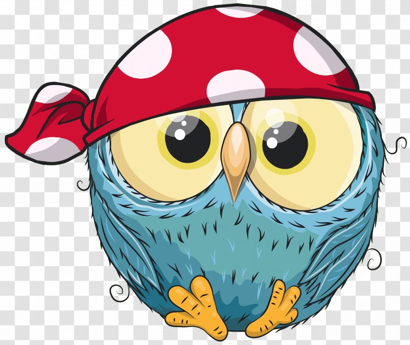 Cartoon Owl Clip Art Bird Of Prey Transparent PNG
