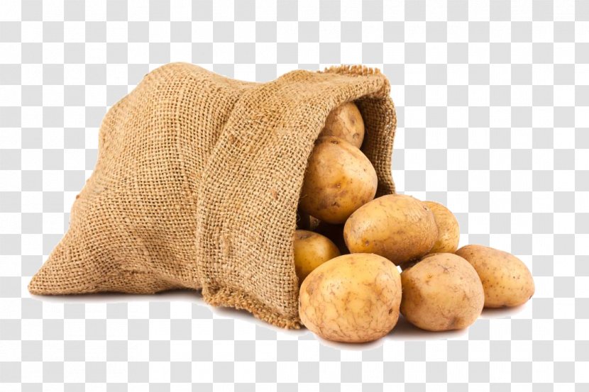 Organic Food Potato Gunny Sack Stock Photography Transparent PNG