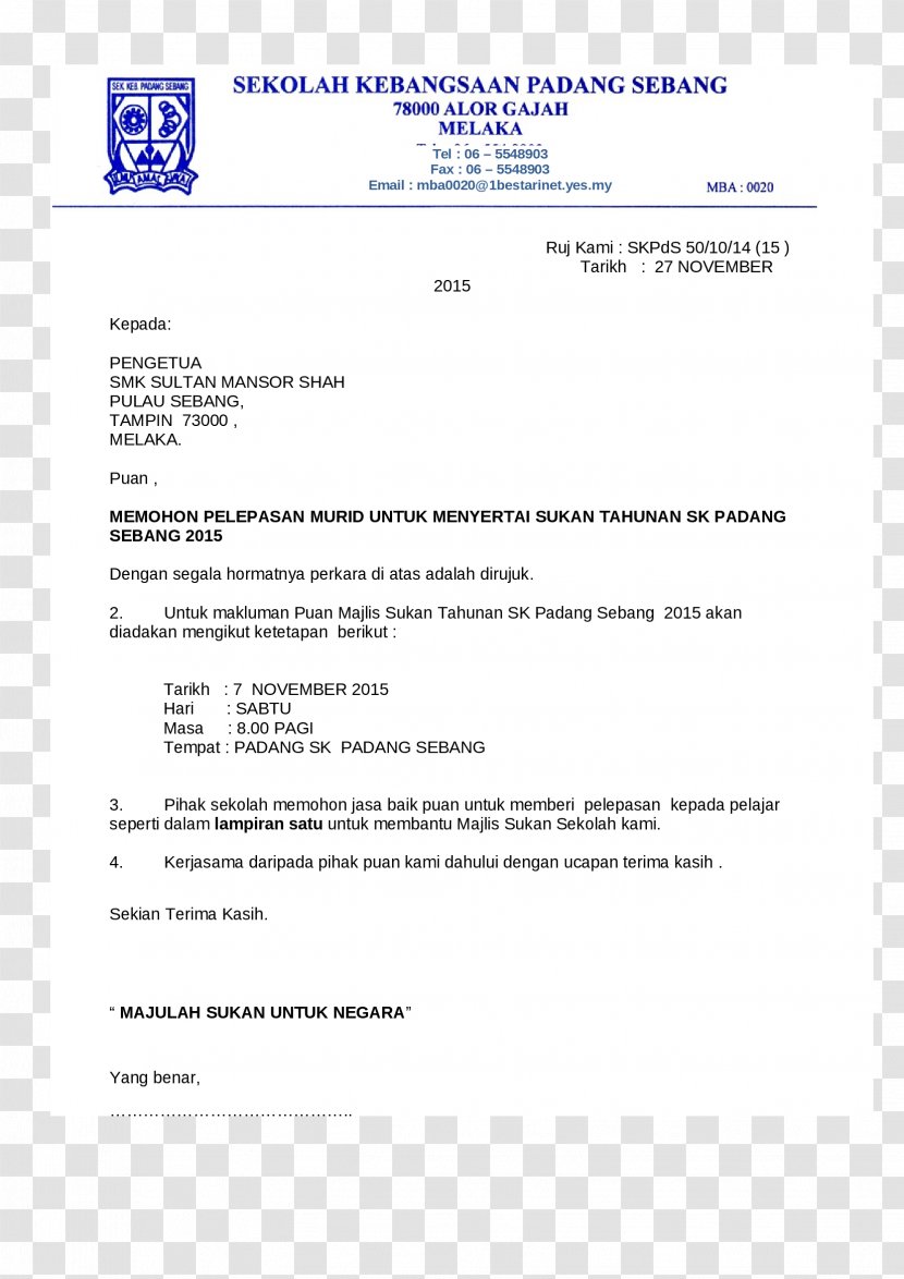 Bijlage Letter Document Email Indonesian - Paper Transparent PNG