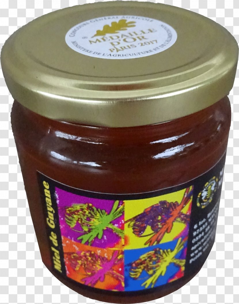 Miellerie De Macouria Bee Mead Sauce Honey - Condiment Transparent PNG