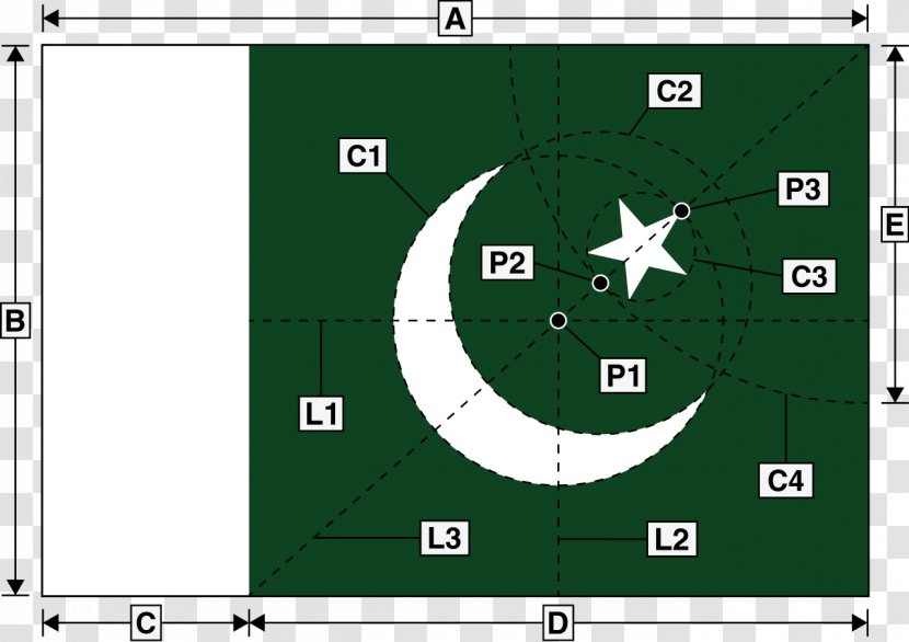 Flag Of Pakistan Dominion VIP Flags National - Length - Arabia Transparent PNG