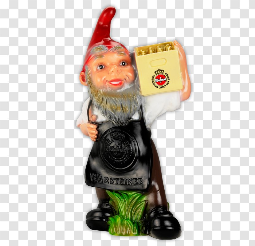 Garden Gnome Warsteiner Beer Dwarf - Bottle Crate Transparent PNG