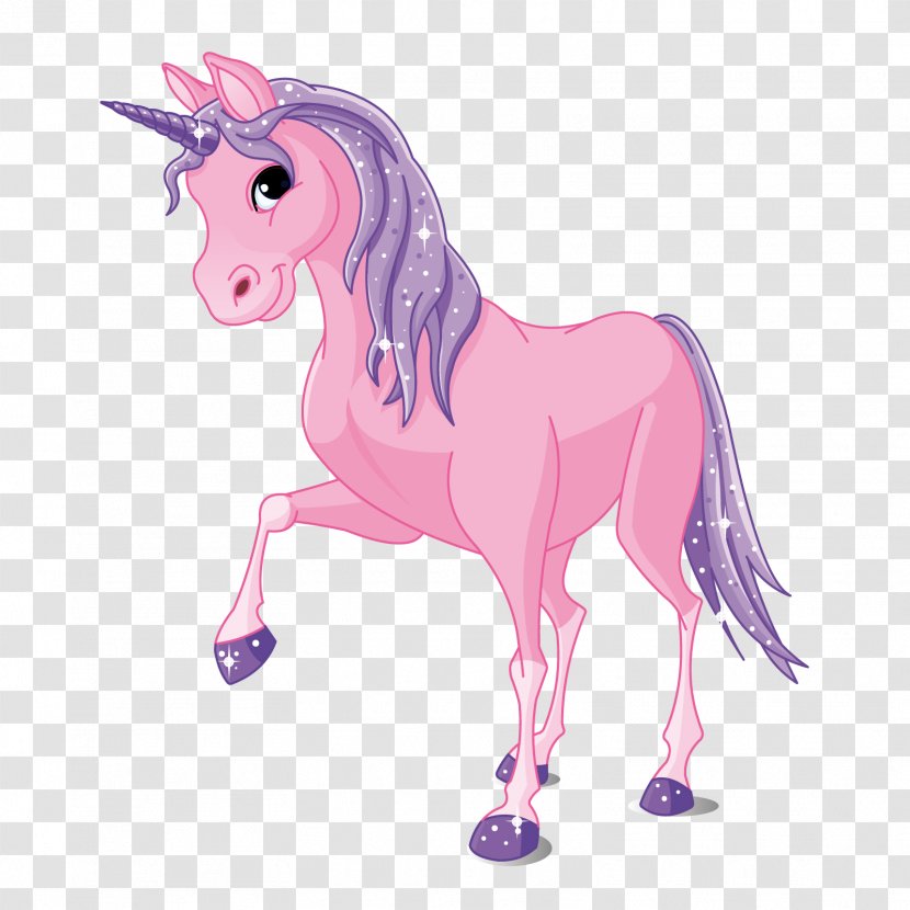 Invisible Pink Unicorn Clip Art - Horse Like Mammal - Background Transparent PNG