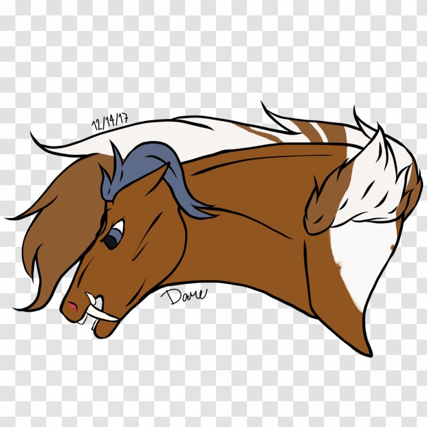 Mane Mustang Cattle Rein Mammal - Horse Like Transparent PNG