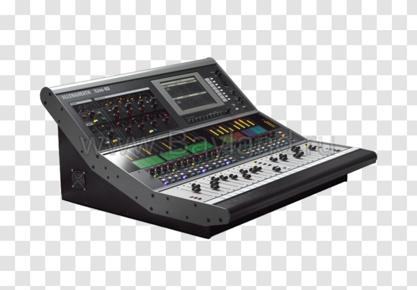 Audio Mixers DJ Mixer Electronic Musical Instruments Sound Allen & Heath - Euphonix - QUÍMICA Transparent PNG