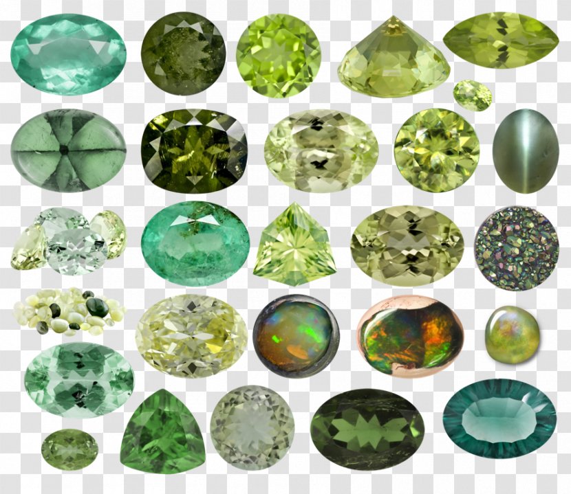 Gemstone Bead Necklace Jewellery Emerald - Ruby - Piedras Preciosas Transparent PNG