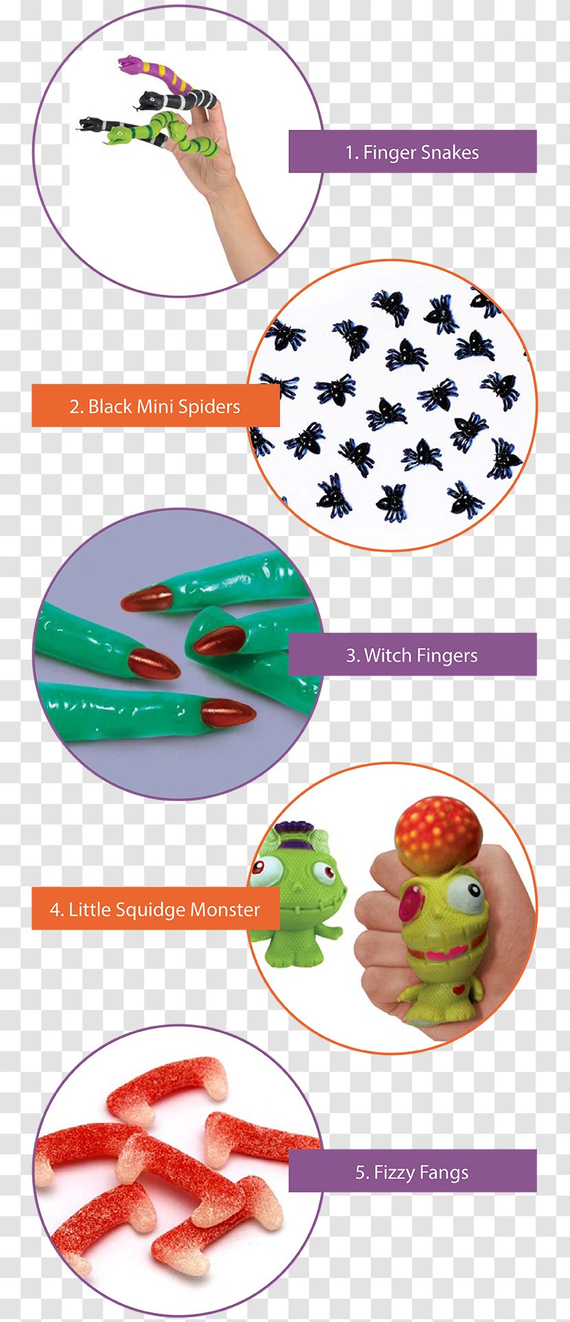 Amscan Favour 12-Spiders Table Product Design Clip Art - Spider - Bucket Fillers Program Transparent PNG