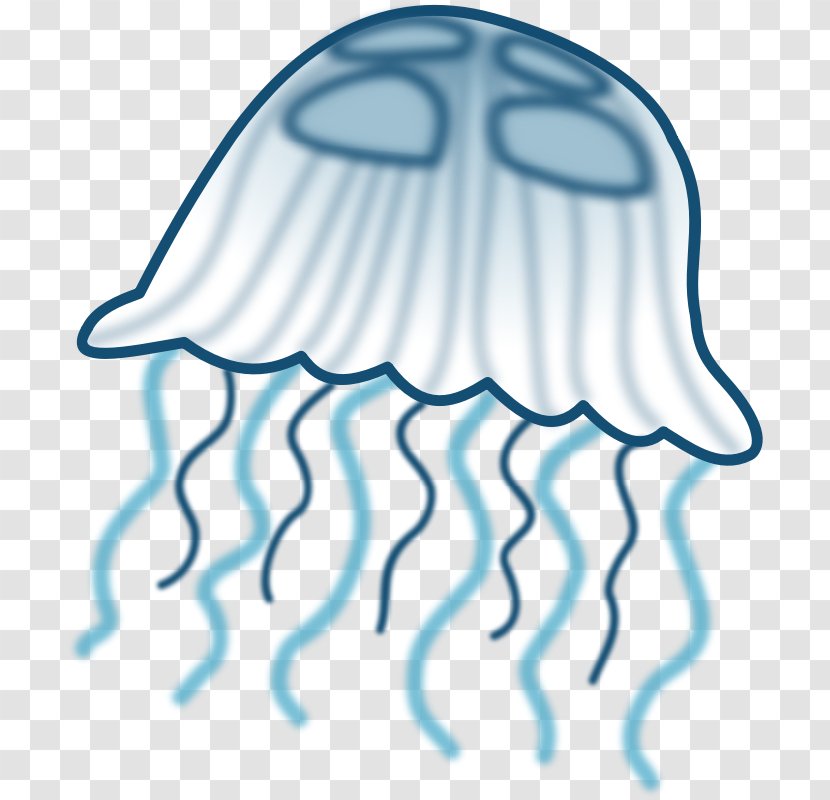 Jellyfish Clip Art - Watercolor - Cartoon Pictures Transparent PNG