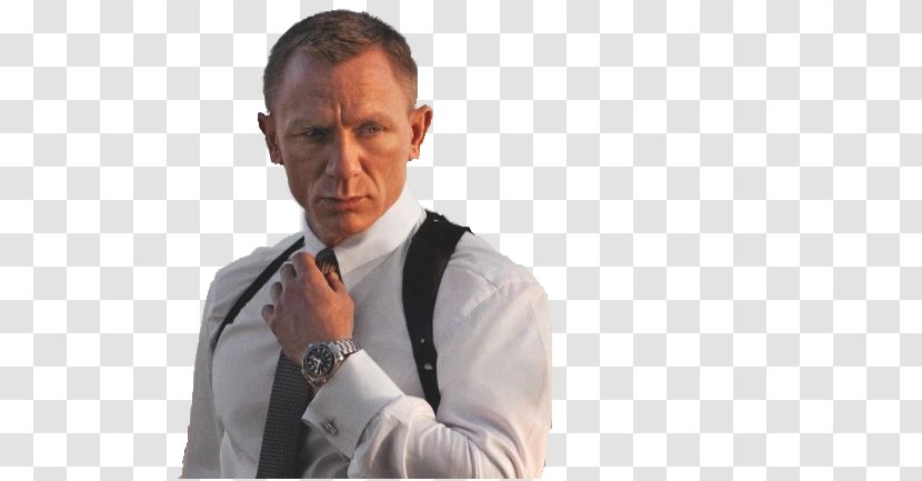 Daniel Craig James Bond 25 Cuff Shirt - Gentleman Transparent PNG