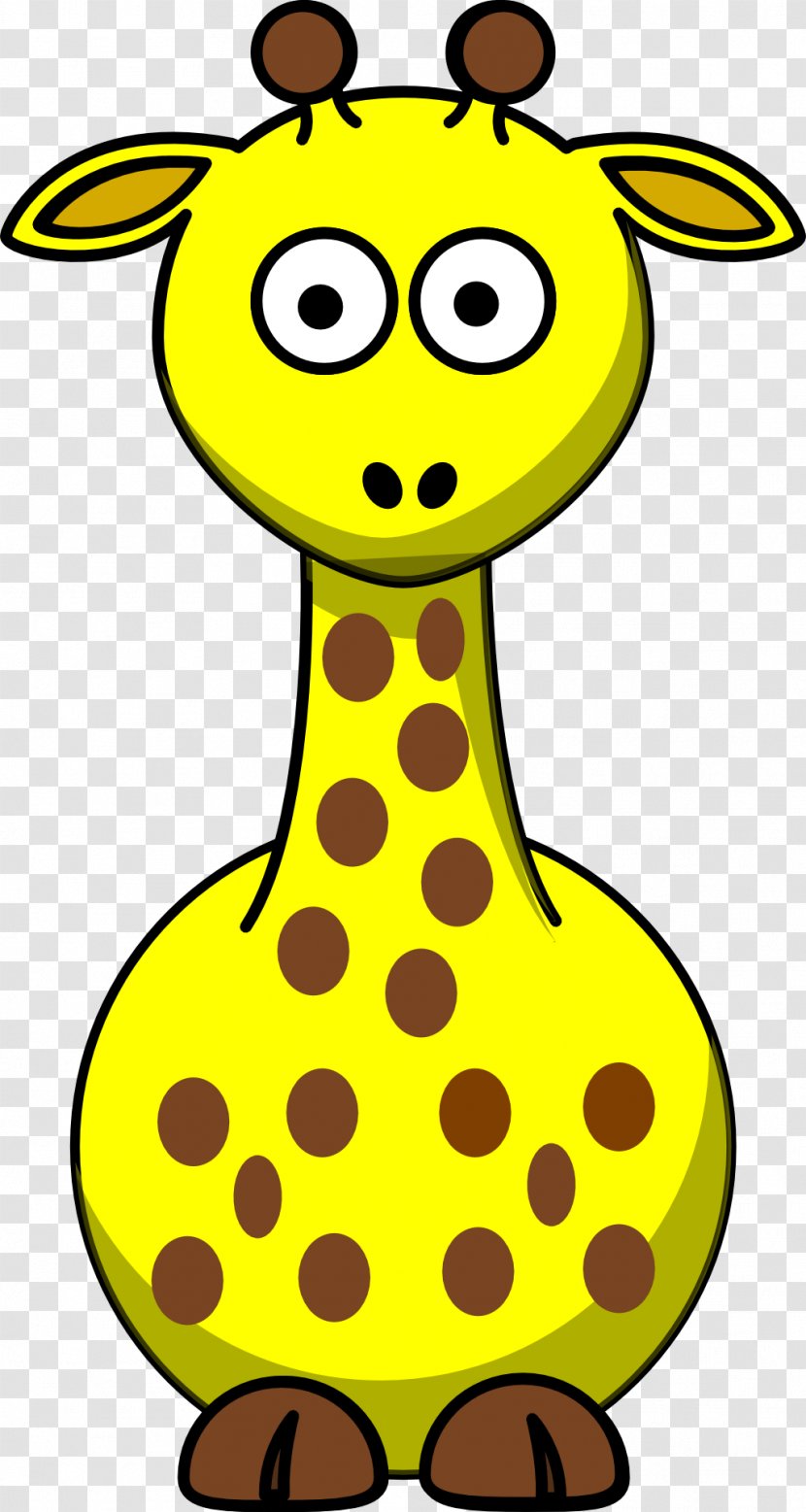 Giraffe Cartoon Drawing Clip Art - Line Transparent PNG