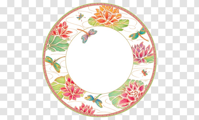 Cloth Napkins Plate Tableware Dessert - Dinner - Watercolor Transparent PNG