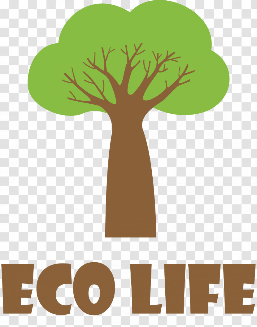 Eco Life Tree Eco Transparent PNG