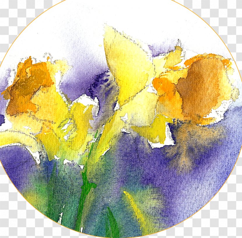 Watercolor Painting Acrylic Paint Resin - Flower Transparent PNG