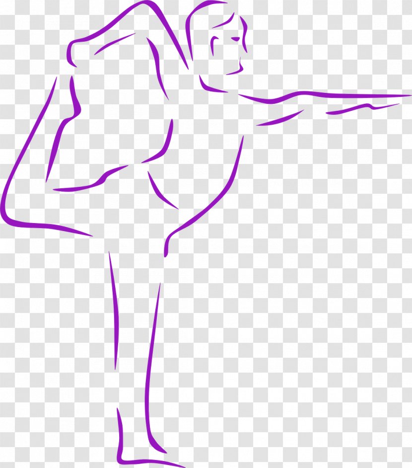 Hatha Yoga Asana Clip Art - Cartoon Transparent PNG