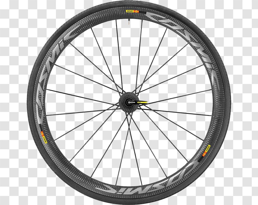 Mavic Cosmic Pro Carbon Clincher Ultimate Cycling - Bicycle Tire Transparent PNG