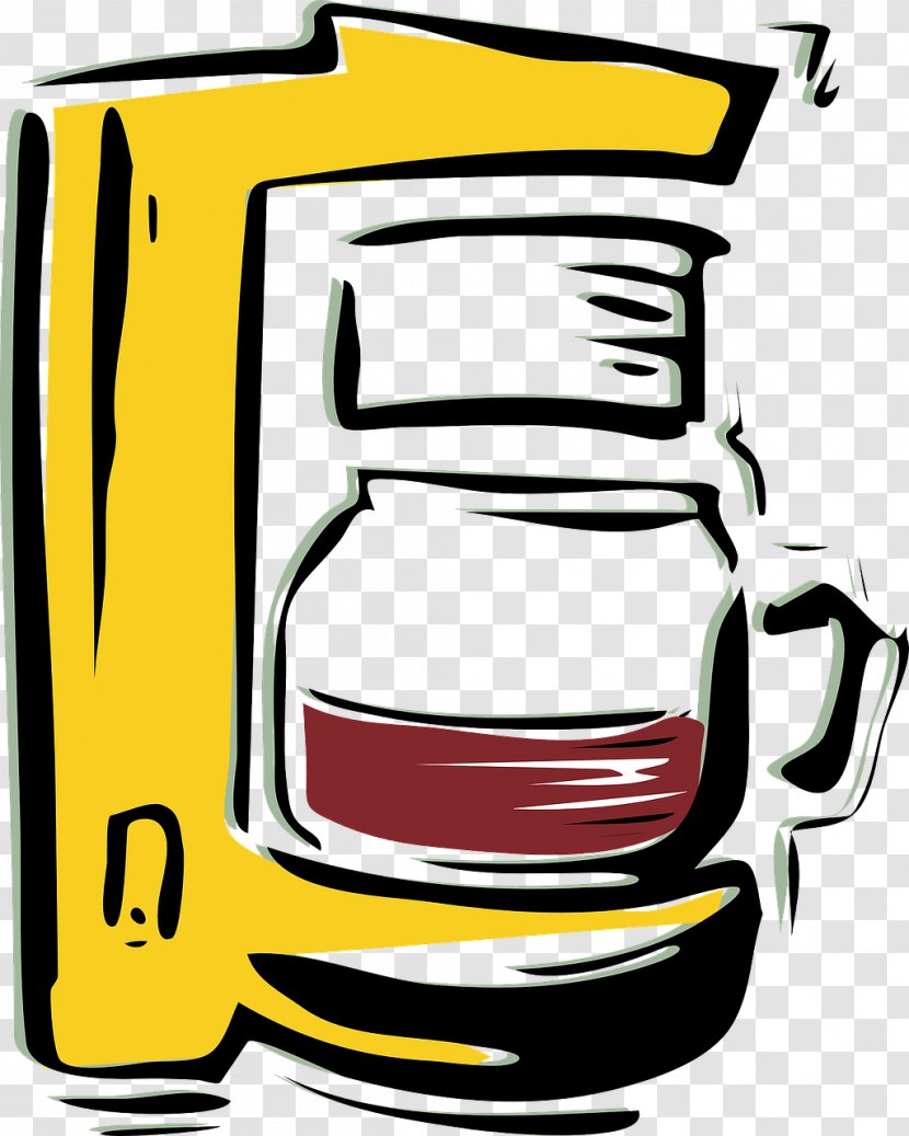 Coffeemaker Cafe Espresso Clip Art - Machine - COFFEE MAKER Transparent PNG