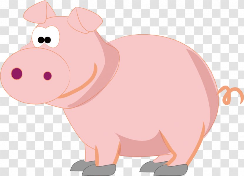 Domestic Pig Icon - Mammal Transparent PNG
