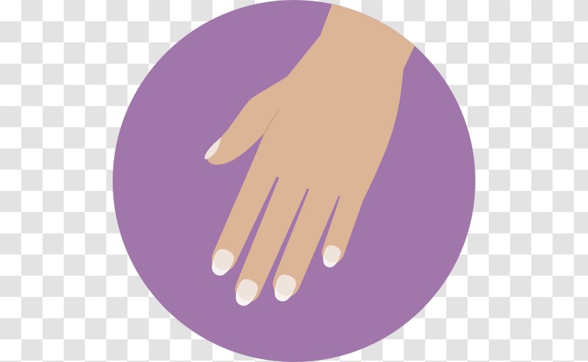 Manicure Pedicure Nail Salon - Violet Transparent PNG