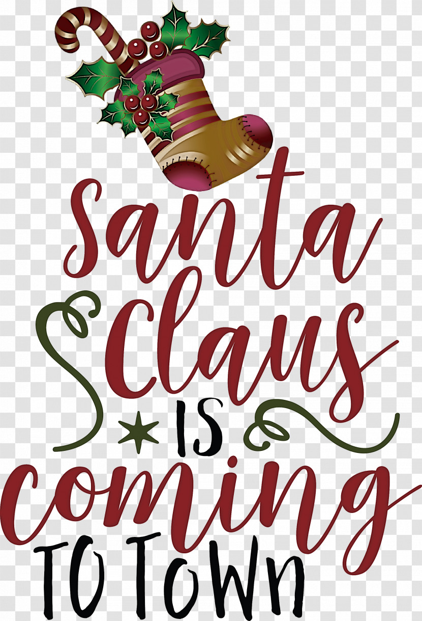 Santa Claus Is Coming Santa Claus Christmas Transparent PNG