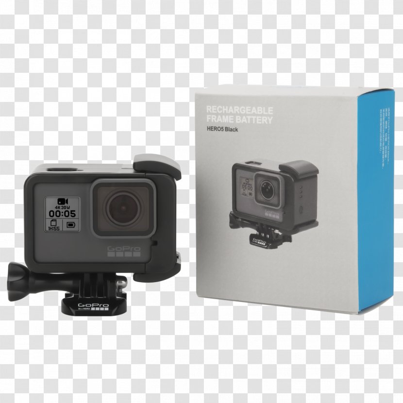 Video Cameras GoPro HERO5 Black Battery - Camera Accessory - Gopro Transparent PNG