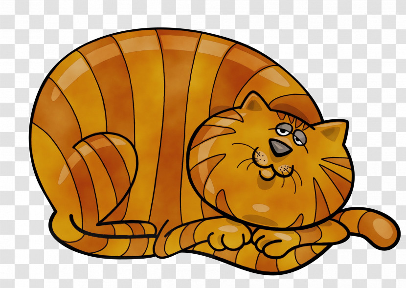 Cat Whiskers Snout Cartoon Tail Transparent PNG