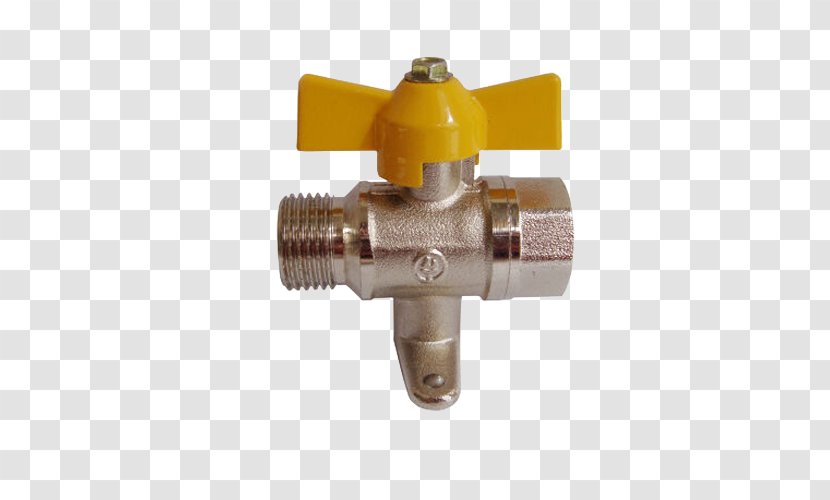 Brass Angle - Ball Valve Seat With Internal And External Teeth Transparent PNG