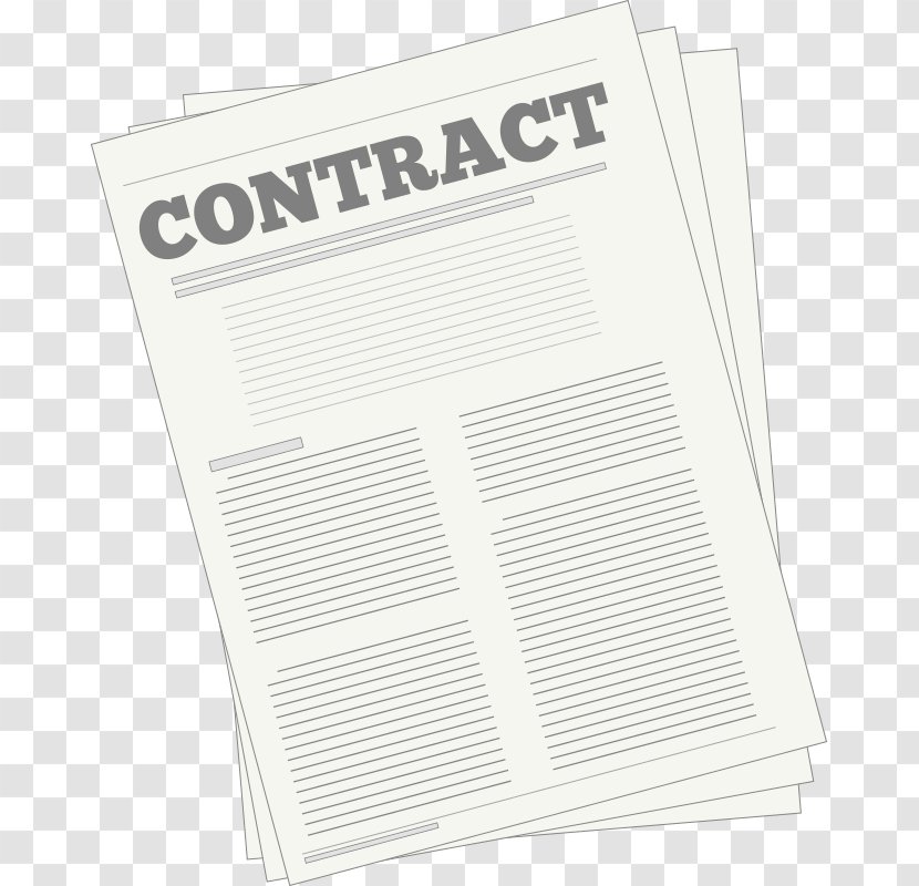 Contract Clip Art Transparent PNG