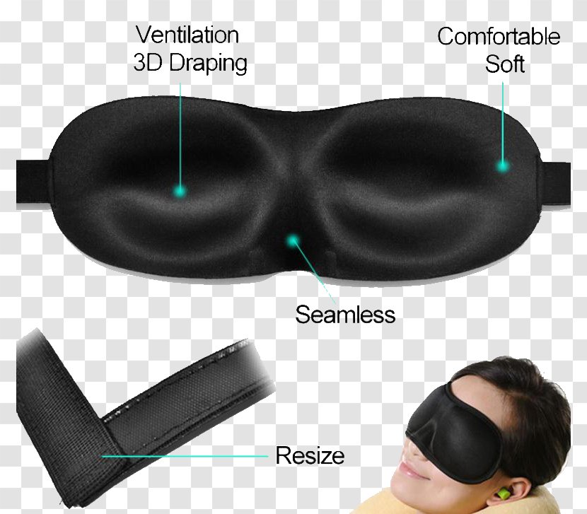 Goggles Blindfold Amazon.com Mask Sleep - Ear Transparent PNG