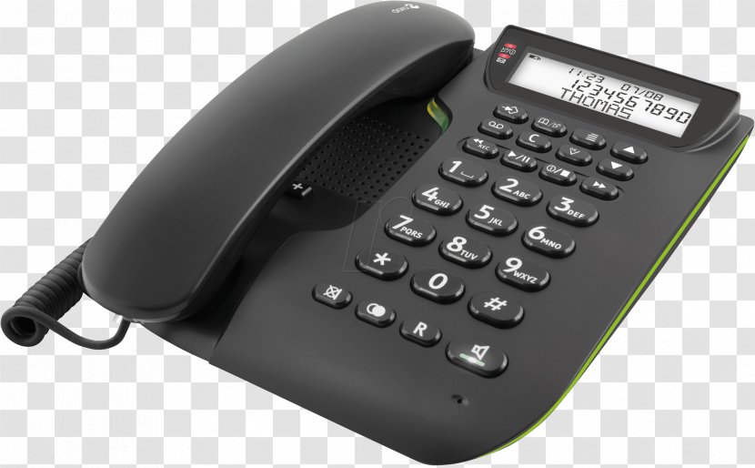 Doro Comfort 3005 Telephone Home & Business Phones DORO 3000 Answering Machines - Voice Over Ip Transparent PNG