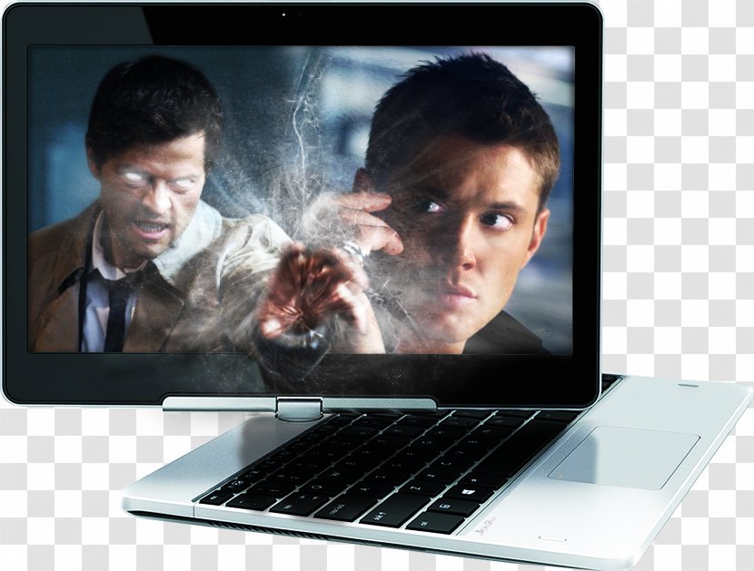 Supernatural Sam Winchester Dean Misha Collins Television - Technology Transparent PNG