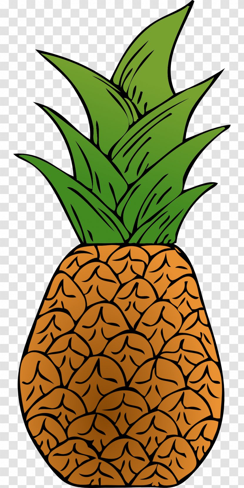 T-shirt Bib Clip Art Vector Graphics - Ananas - Tshirt Transparent PNG