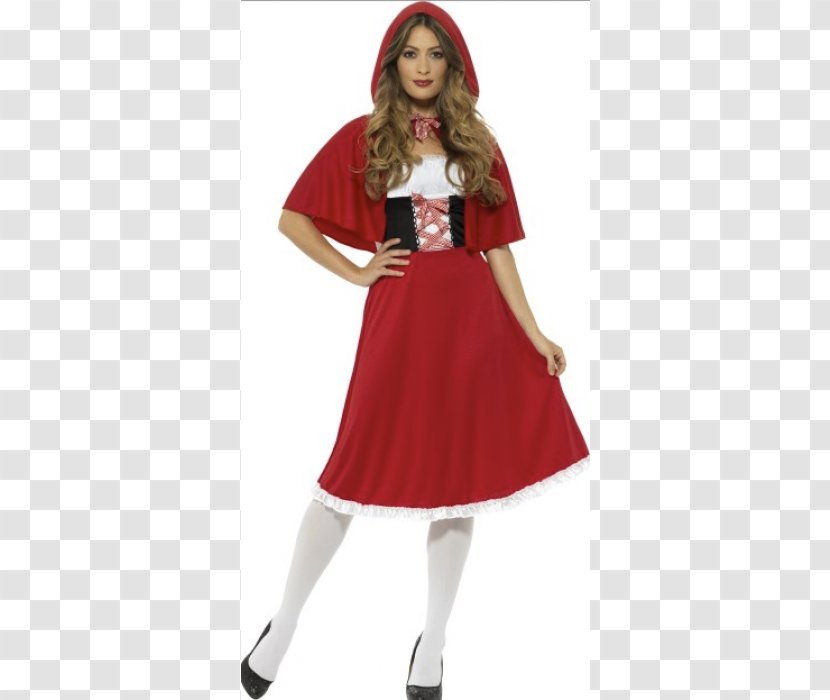 Little Red Riding Hood Costume Cloak Dress Transparent PNG