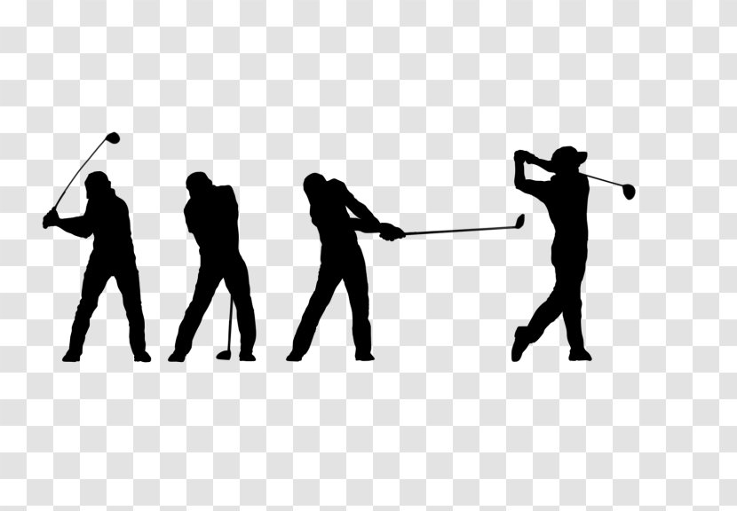 Golf Clubs Silhouette Tees - Recreation Transparent PNG