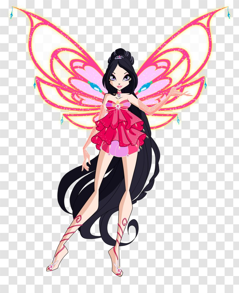 Fairy Winx Club: Mission Enchantix DeviantArt - Fashion Illustration Transparent PNG