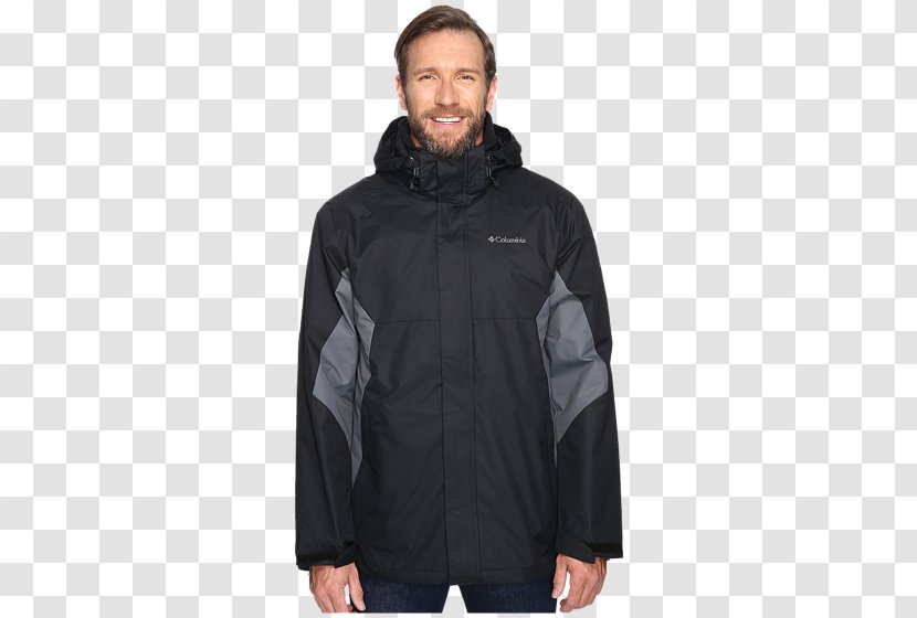 Shell Jacket Coat Columbia Sportswear Outerwear - Windbreaker Transparent PNG