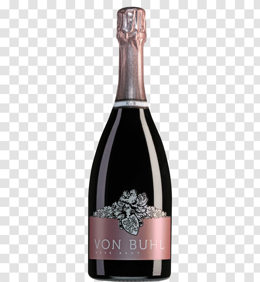 Champagne Weingut Reichsrat Von Buhl Pinot Noir Wine Palatinate - Bottle Transparent PNG