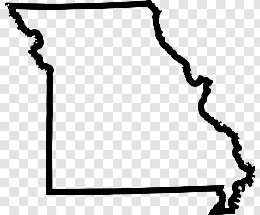Missouri Sticker Map Clip Art - Us State - Body Jewelry Transparent PNG