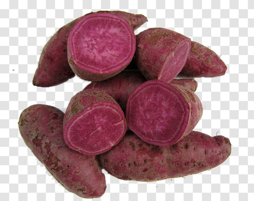 Sweet Potato Dioscorea Alata Purple Yam - Vegetable - Cut Transparent PNG
