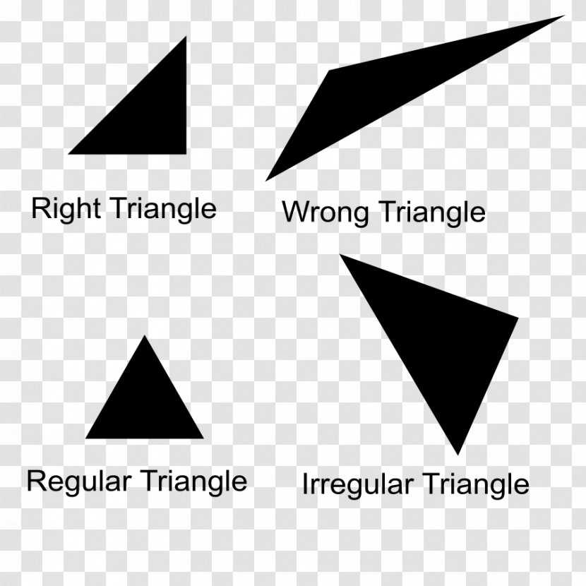 Right Triangle Tessellation Clip Art - Point Transparent PNG
