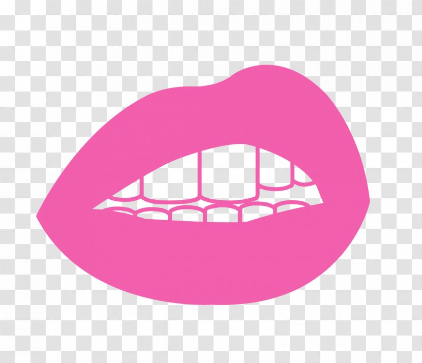 Tooth Cartoon - Lip Gloss - Lipstick Transparent PNG