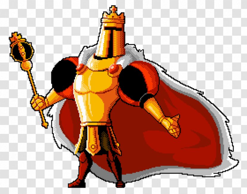 Knight High King Pixel Art Transparent PNG