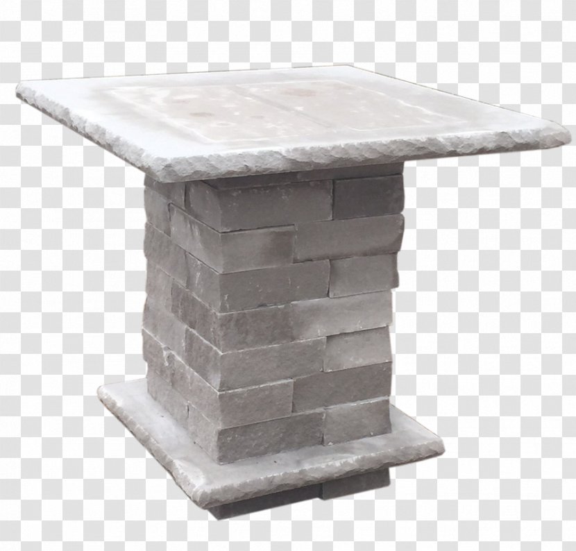 Table Indiana Limestone Rock Elliott Stone Co Inc - Furniture Transparent PNG