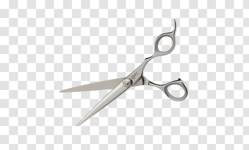 Scissors Hair-cutting Shears Hairdresser Hairstyle Handle - Haircutting Transparent PNG