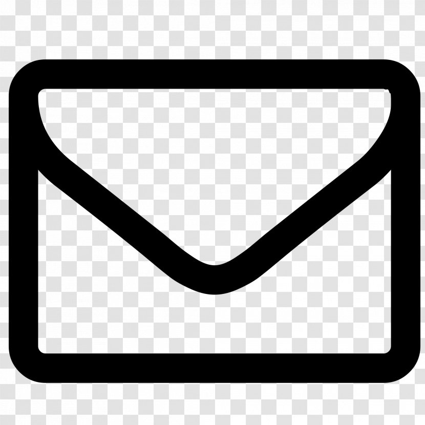 Email Message Clip Art - Black Transparent PNG